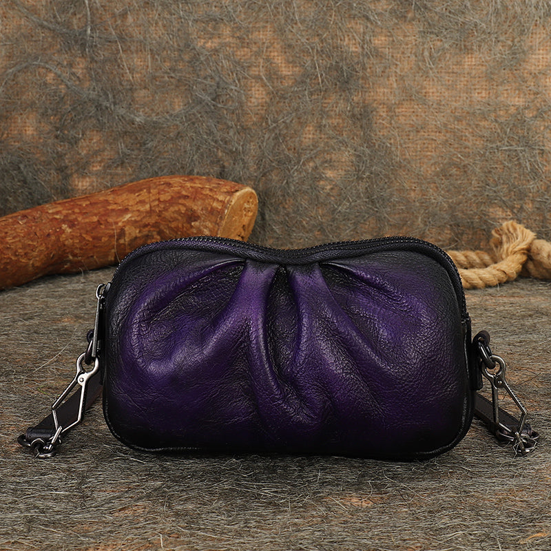 Small Women's Sling Bag Purse Leather Crossbody Bag For Women Accessories