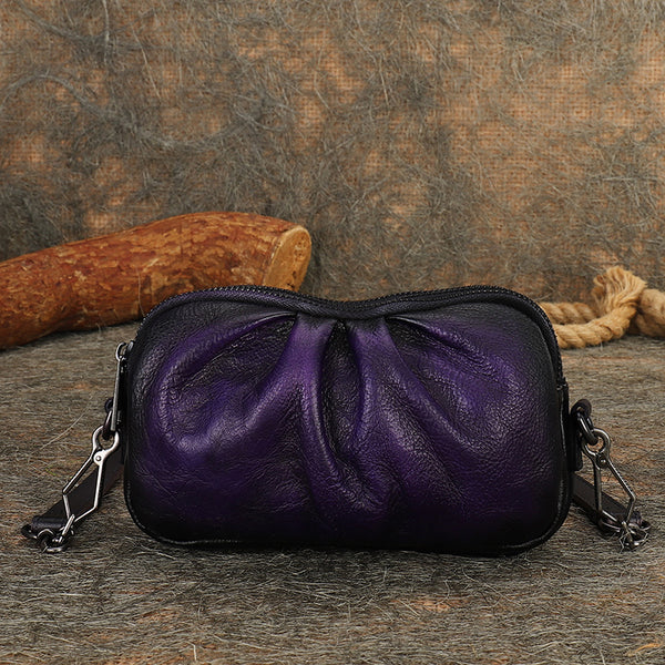 Small Women's Sling Bag Purse Leather Crossbody Bag For Women Accessories