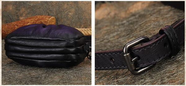 Small Women's Sling Bag Purse Leather Crossbody Bag For Women Genuine Leather