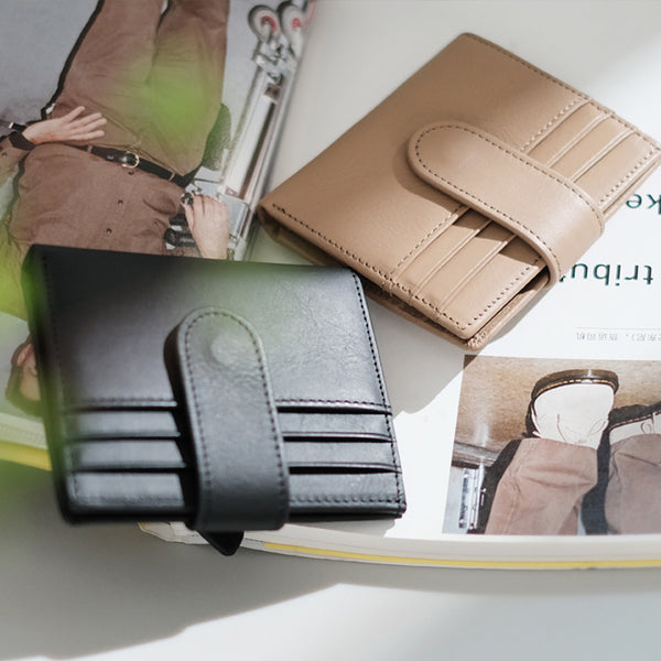Small Womens Black Wallets With Card Holder Wallet For Women Affordable