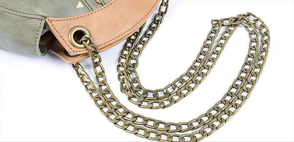 Small Womens Boho Vegan Leather Fringe Circle Crossbody Bag Purse for Women Quality