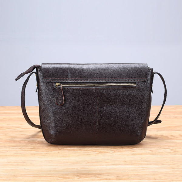 Small Womens Genuine Leather Satchel Bag Crossbody Bags for Women Boutique