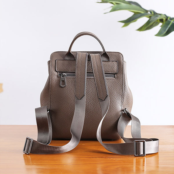 Small Womens Leather Backpack Purse Cute Backpacks for Women cool