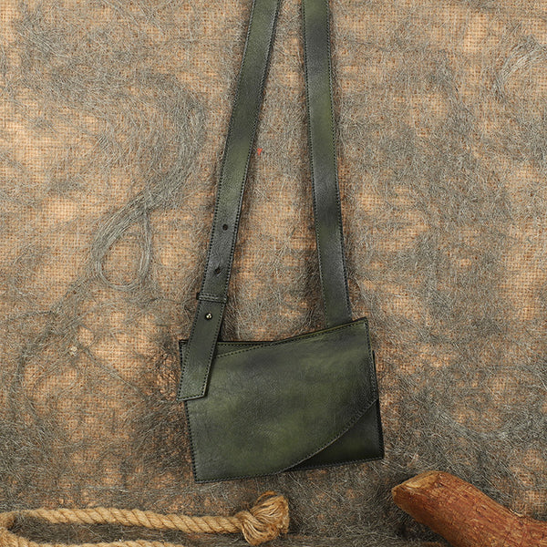 Small Womens Leather Crossbody Purse Cross Shoulder Bag For Women Badass