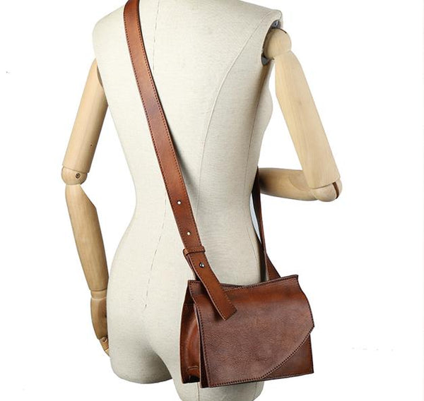 Small Womens Leather Crossbody Purse Cross Shoulder Bag For Women Durable