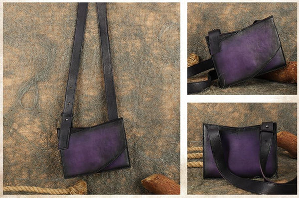 Small Womens Leather Crossbody Purse Cross Shoulder Bag For Women Fashion