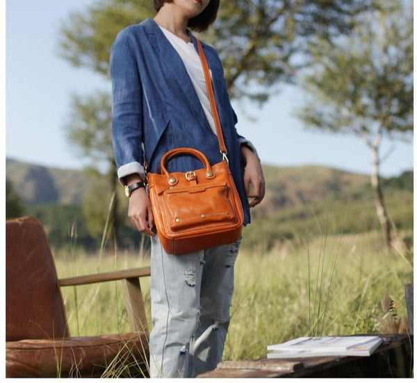 Small Womens Leather Crossbody Tote Bag Shoulder Handbags Purse for Women Online