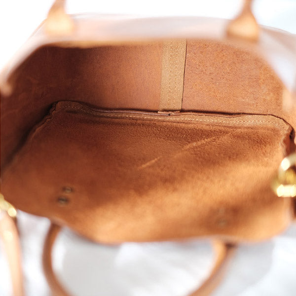 Small Womens Leather Crossbody Tote Brown Leather Handbag For Women Unique