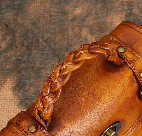 Small Womens Leather Satchel Purse Genuine Leather Crossbody Bags Nice