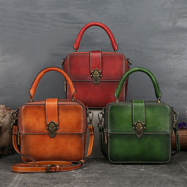 Small Womens Leather Shoulder Bags Purse Crossbody Sling Bag For Women Accessories