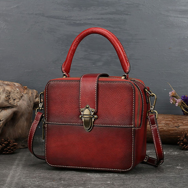 Small Womens Leather Shoulder Bags Purse Crossbody Sling Bag For Women Beautiful