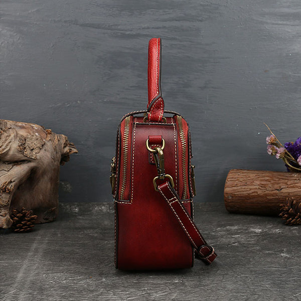 Small Womens Leather Shoulder Bags Purse Crossbody Sling Bag For Women Best