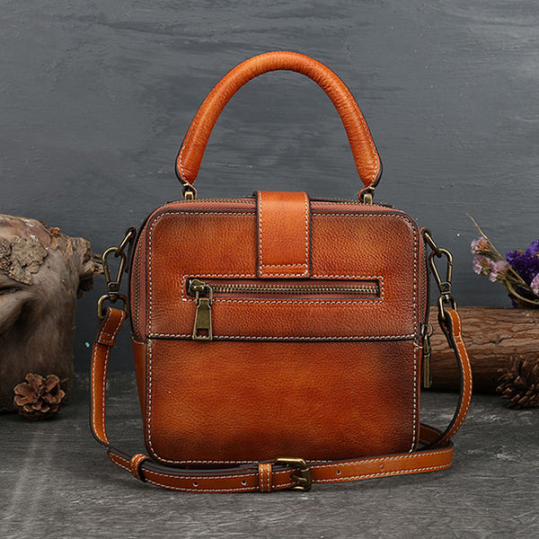 Small Womens Leather Shoulder Bags Purse Crossbody Sling Bag For Women Cute