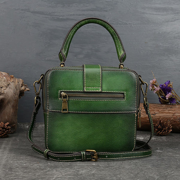 Small Womens Leather Shoulder Bags Purse Crossbody Sling Bag For Women Girlfriend