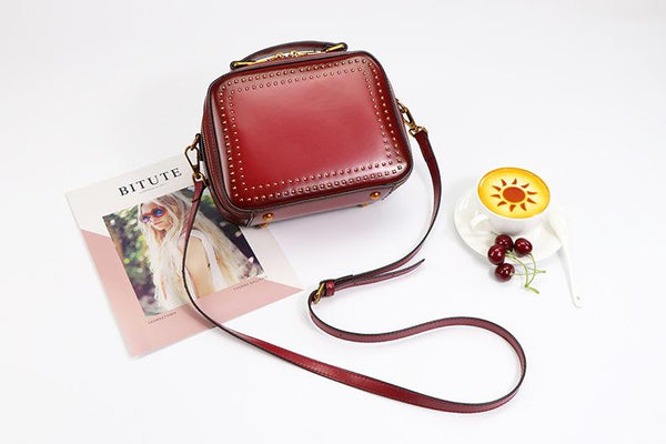 Small Leather Crossbody Purse Shoulder Handbags For Women