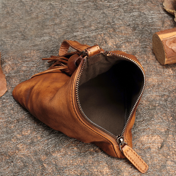 Small Womens Tan Leather Purses And Handbags Cute Clutches for Women Accessories