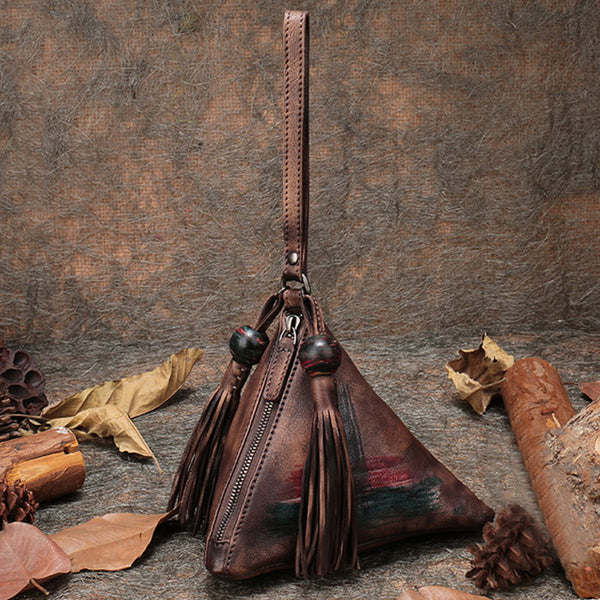 Small Womens Tan Leather Purses And Handbags Cute Clutches for Women Designer