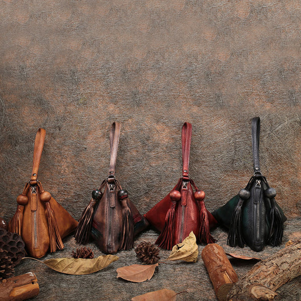Small Womens Tan Leather Purses And Handbags Cute Clutches for Women best