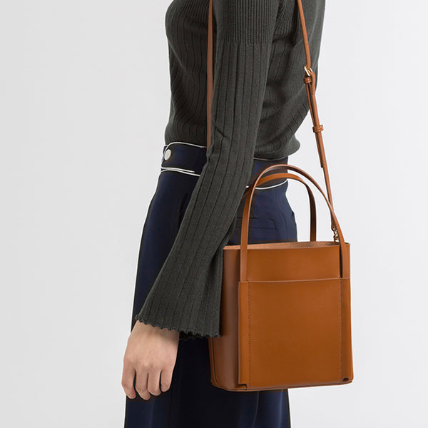 Small Womens Totes Leather Tote Bag Leather Crossbody Bags for Women Details