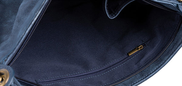 Womens Vegan Leather Casual Handbags With Fringe Ladies Shoulder Bag Inside