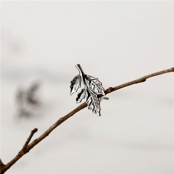 Sterling Silver Unique Stud Earrings Handmade Jewelry Gifts Accessories for Women