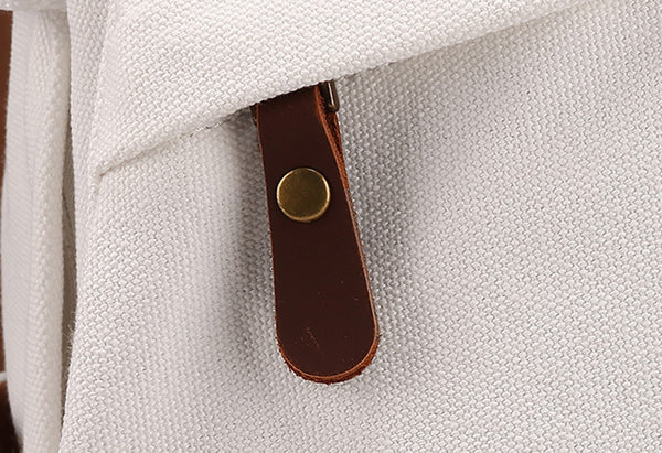 Stylish Canvas Laptop Backpack Ladies Rucksack For Women Unique