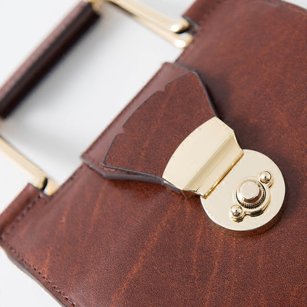Stylish Cube Bag Womens Crossbody Bags Leather Handbags Purse for Women beautiful
