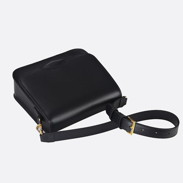 Stylish Ladies Black Leather Handbags Shoulder Bag Purses for Women Accessories