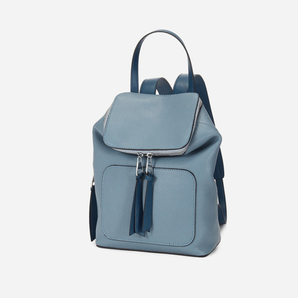 Stylish Ladies Leather Rucksack Bag Backpack Purse For Women