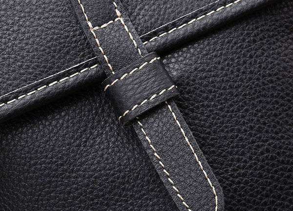 Stylish Leather Womens Bucket Bag Crossbody Bags Purse Shoulder Bag work bag 1