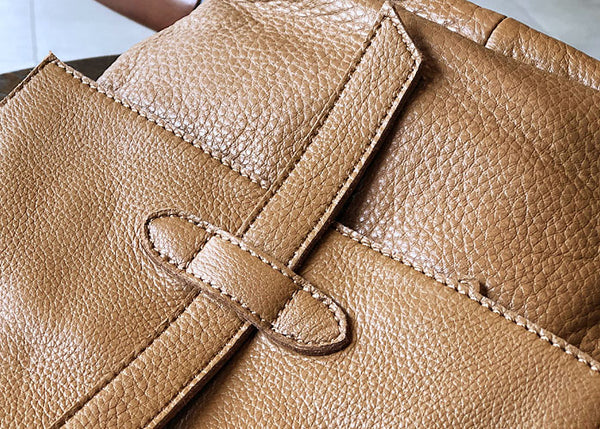 Stylish Small Ladies Genuine Leather Rucksack Backpack Purse for Women Genuine Leather