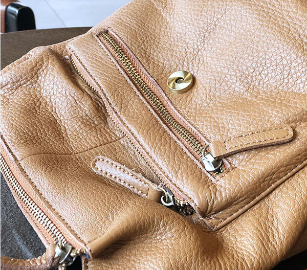 Stylish Small Ladies Genuine Leather Rucksack Backpack Purse for Women Gift