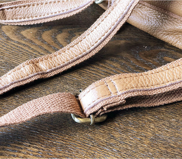 Stylish Small Ladies Genuine Leather Rucksack Backpack Purse for Women Quality
