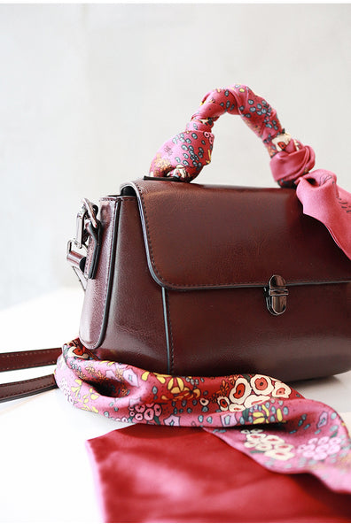 Stylish Women Brown Leather Crossbody Bags Leather Handbags for Women Genuine Leather