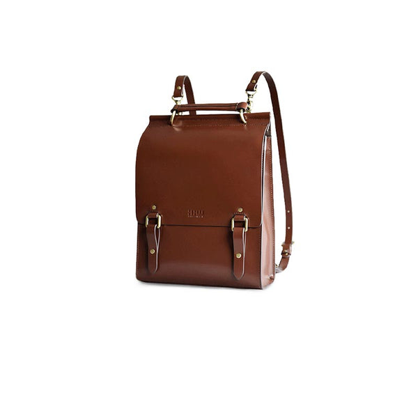 Stylish Women's Leather Backpack Purse Cool Backpacks for Women cute