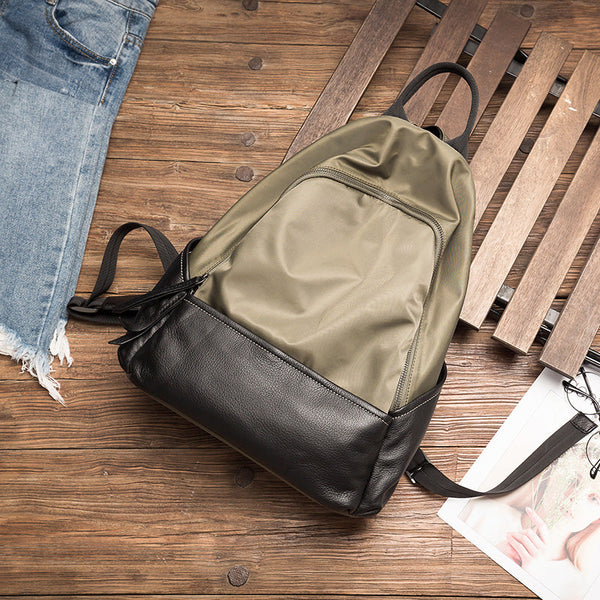 Stylish Women's Lightweight Nylon Backpack Ladies Rucksack For Women Affordable