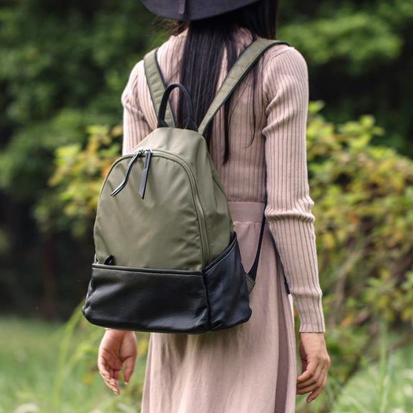 Nice Womens Designer Nylon Backpack Bag Waterproof Backpacks For Women