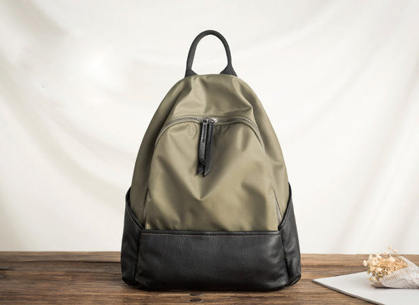 Stylish Women's Lightweight Nylon Backpack Ladies Rucksack For Women Casual