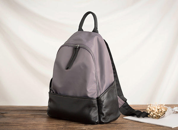 Stylish Women's Lightweight Nylon Backpack Ladies Rucksack For Women Funky