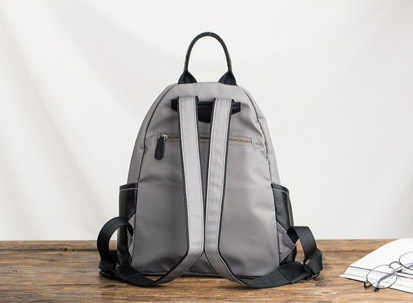 Stylish Women's Lightweight Nylon Backpack Ladies Rucksack For Women Outside