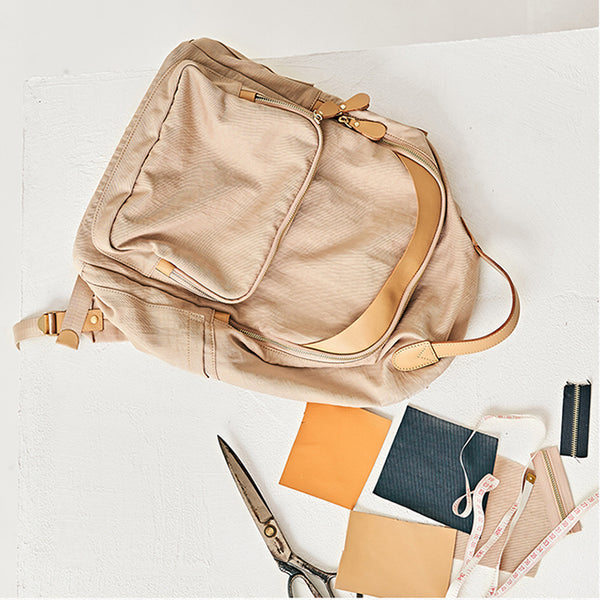 Stylish Women's Nylon Leather Backpack Purse Rucksacks For Women