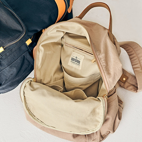 Stylish Women's Nylon Leather Backpack Purse Rucksacks For Women