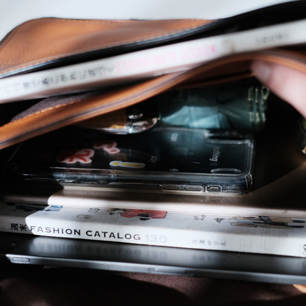 Stylish Womens Brown Leather Satchels Leather Messenger Bag For Women Quality