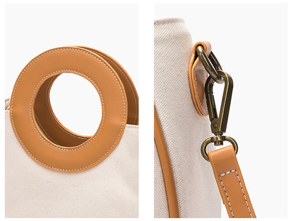 Stylish Womens Canvas Crossbody Bags Small Handbags For Women Handmade