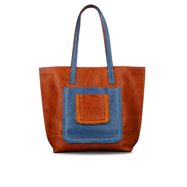 Stylish Womens Leather Tote Bag