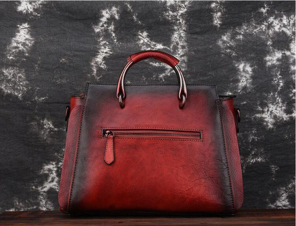 Unique Ladies Small Leather Crossbody Bag Purse Genuine Leather Handbags For Women