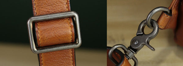 Vintage Leather Women's Sling Bag Purse Chest Bag For Women Quality