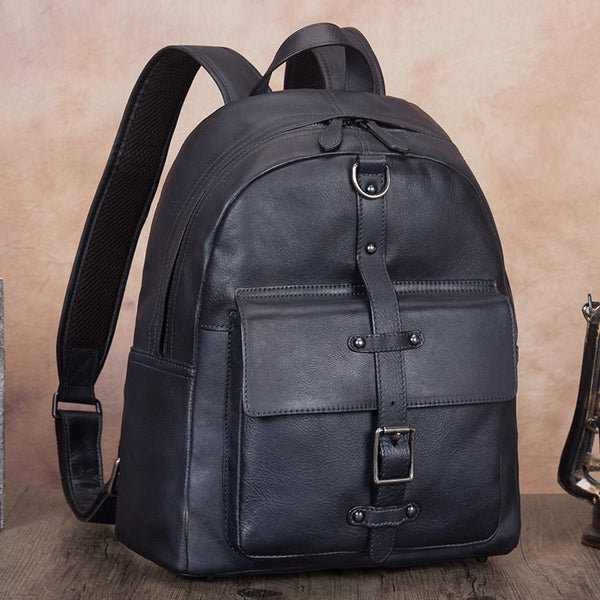 Vintage Style Ladies Leather Rucksack Backpack Purse for Women Best