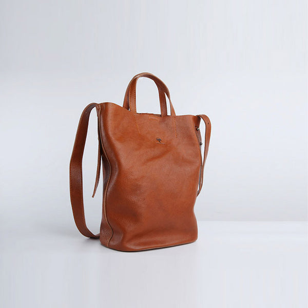 Casual Women Genuine Leather Tote Bags Handbags Shoulder Tote Purse for Women