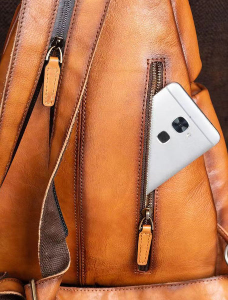 Vintage Women's Convertible Backpack Crossbody Sling Bag Capacity